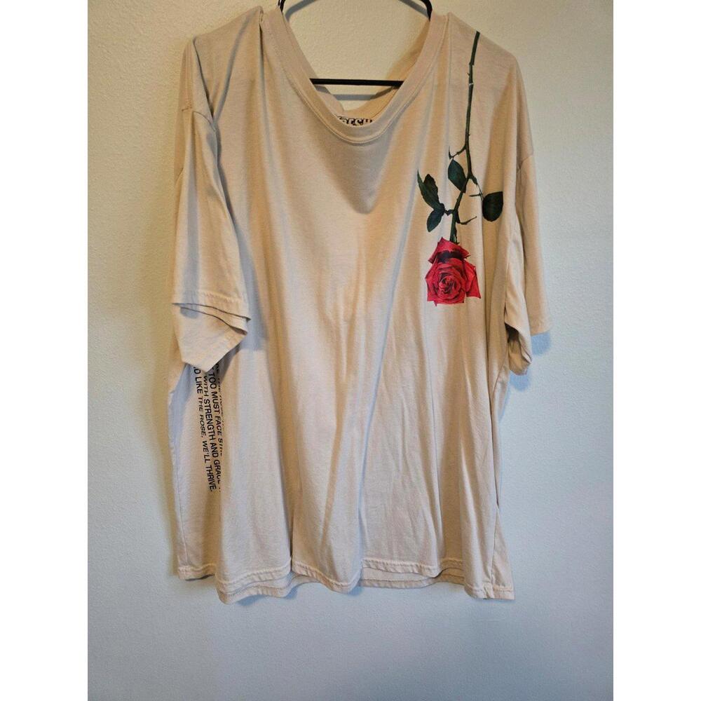 Fresh Laundry Rose Tee (4x)